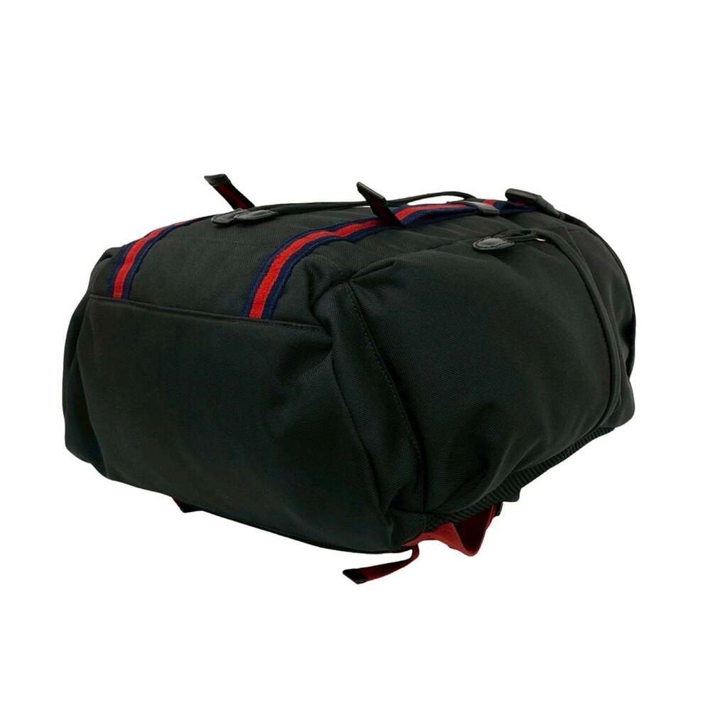 GUCCI Black Leather Backpack - Picture 8 of 10